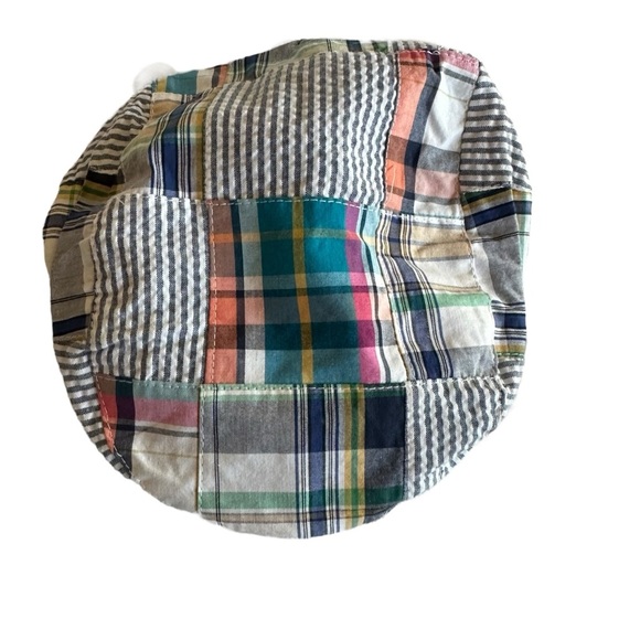 Colorful Patchwork Kids Flat Cap - Picture 2 of 5